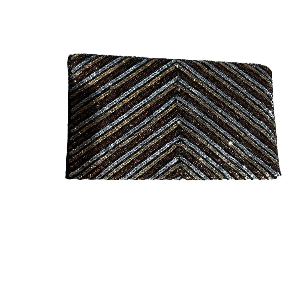 Vintage Disco Sequin Handbag and Earrings - Picture 7 of 8